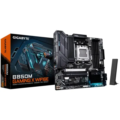 TARJETA MADRE GIGABYTE B850M GAMING X WF6E AM5 MICRO ATX DDR5