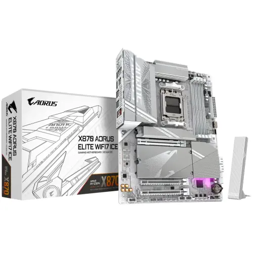 TARJETA MADRE GIGABYTE X870 AORUS ELITE WIFI7 AM5 DDR5