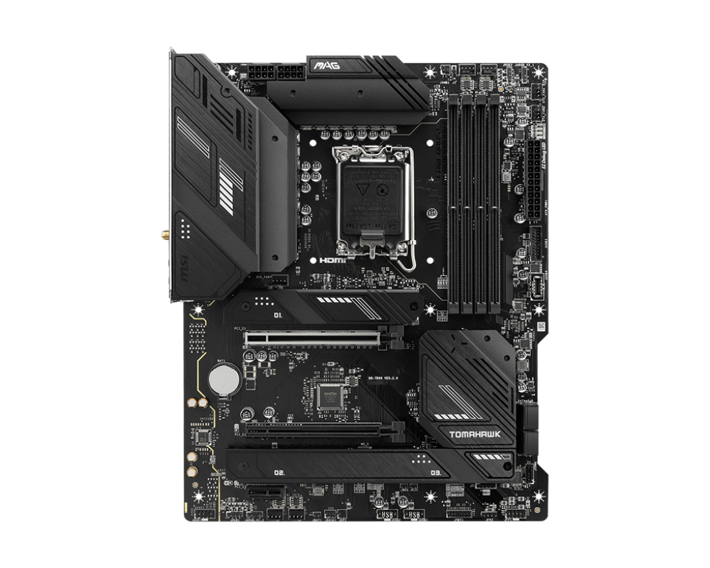 TARJETA MADRE MSI MAG B760 TOMAHAWK WIFI DDR5 LGA 1700-1