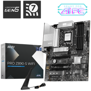 TARJETA MADRE MSI PRO Z890-S WIFI WHITE LGA1851