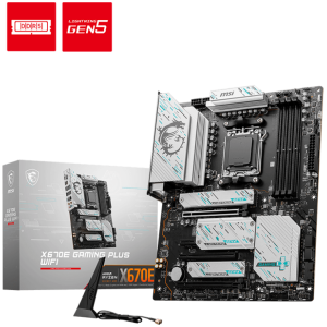 TARJETA MADRE MSI X670E GAMING PLUS WIFI DDR5 AM5
