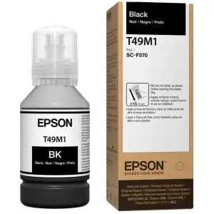 EPSON BOTELLA TINTA ULTRACHROME T49M NEGRA 140 ML-T49M120