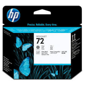 HP CABEZAL NEGRO FOTO-GRIS #72 PLOTTER T790-T1300-T2300 C9380A