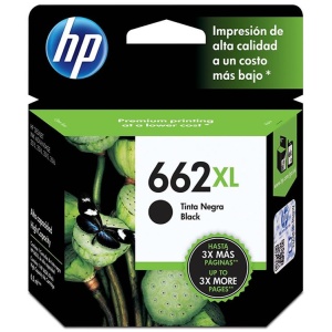 HP CARTUCHO NEGRO 360PGS PARA 2515-2516-3515-3516 #662XL CZ105AL