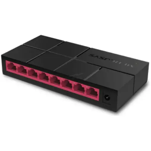 TP-LINK SWITCH DE SOBRE MESA MERCUSYS 8 PUERTOS GIGABIT-MS108G-1