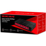 TP-LINK SWITCH DE SOBRE MESA MERCUSYS 8 PUERTOS GIGABIT-MS108G
