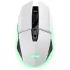TRUST MOUSE GAMING INALAMBRICO GXT 110 FELOX RECARGABLE CON ILUMINACIÓN LED MULTICOLOR BLANCO - 25069