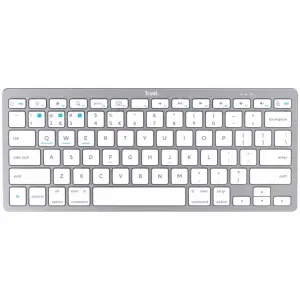 TRUST TECLADO ES BLUETOOTH INALAMBRICO ULTRAFINO PARA PC, ORDENADOR PORTATIL, TABLETA Y SMARTPHONE - 24654